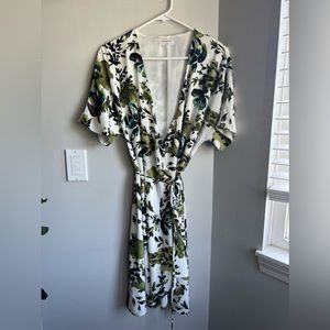 Babaton Wallace Wrap Dress